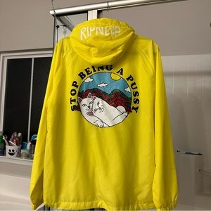 NWT RIPNDIP Quarter Zip Hoodie size M